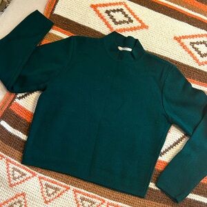 COPY - VINTAGE United Colors Of Benetton  evergreen colored sweater